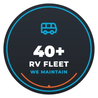40+ RV fleet we maintain